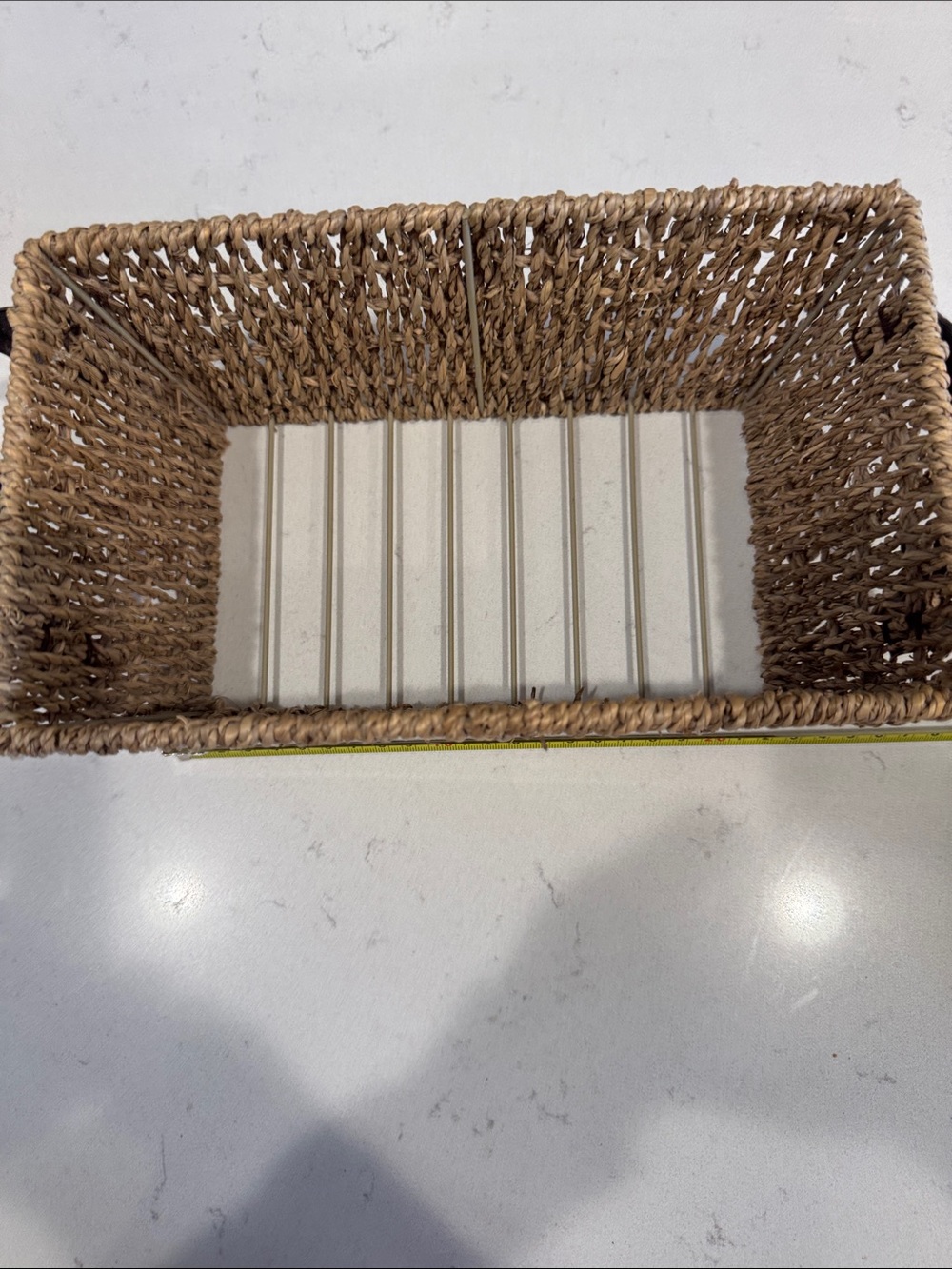 Rectangular Storage Basket - Brown - Picture 2 of 3